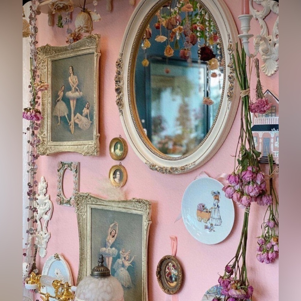 Vintage HOMCO Home Interiors Sconce Gold Candlestick Holder flowers 4118 Pair 2 - Picture 13 of 13